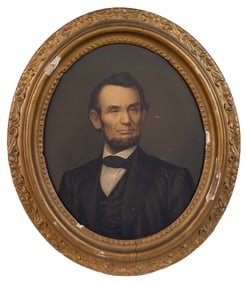 ABRAHAM LINCOLN PORTRAIT PRINT BY E. C. MIDDLETON, CINCINNATI, OHIO