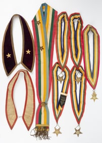 ASSORTED MASONIC ARTICLES, LOT OF EIGHT