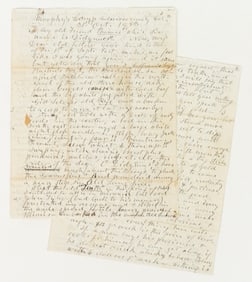 1853 CALIFORNIA GOLD RUSH LETTER TO NEW MARKET, VIRGINIA WITH EXCELLENT CONTENT