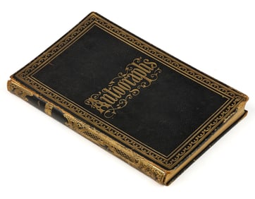 JOHN JAMES DAVIS (WEST VIRGINIA, 1835-1916) 42ND UNITED STATES CONGRESS AUTOGRAPH ALBUM