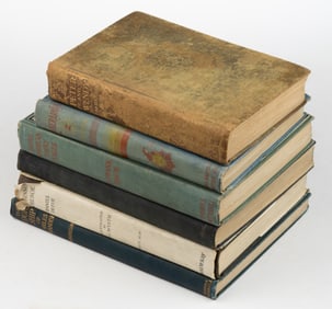 JULIA MCDONALD DAVIS OWNED / ASSOCIATED ILLUSTRATED VOLUMES, LOT OF SIX