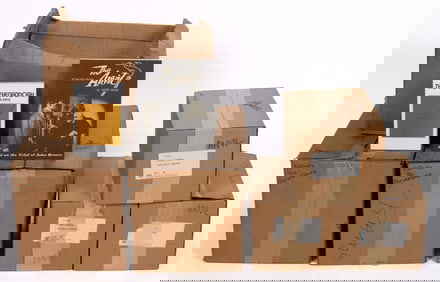 JULIA DAVIS (WEST VIRGINIA, 1900-1993) AUTHORED REMAINDER VOLUMES, LOT OF 240 +/-