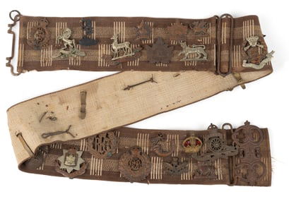 WORLD WAR I / WWI HATE / SOUVENIR BELT