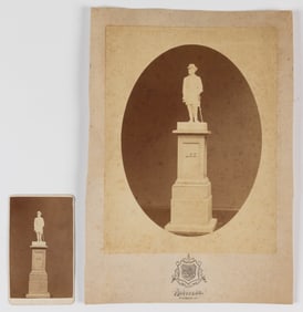 CIVIL WAR CONFEDERATE GEN. ROBERT E. LEE PHOTOGRAPHS, LOT OF TWO