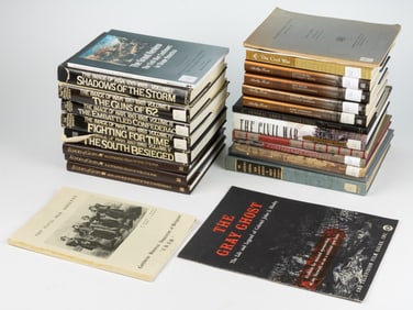 CIVIL WAR HISTORICAL VOLUMES, LOT OF 25