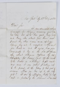 CIVIL WAR USN LETTER