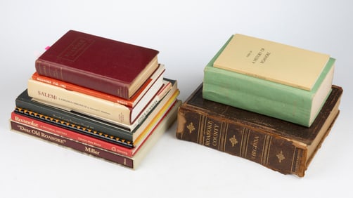 ROANOKE, VALLEY OF VIRGINIA HISTORICAL VOLUMES, LOT OF 12