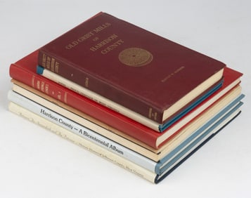 WEST VIRGINIA HISTORICAL AND ARCHITECTURAL VOLUMES, LOT OF SEVEN