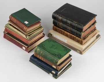 ANTIQUARIAN RICHMOND, VIRGINIA HISTORICAL / LITERARY VOLUMES, LOT OF 23