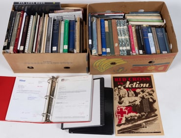 RICHMOND, VIRGINIA HISTORICAL VOLUMES, UNCOUNTED LOT IN THREE BOXES