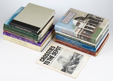 VIRGINIA ARCHITECTURAL VOLUMES, LOT OF 12
