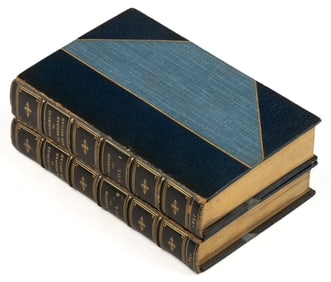 ANTIQUARIAN CLASSIC MIDDLE-EASTERN TRAVEL TWO-VOLUME SET