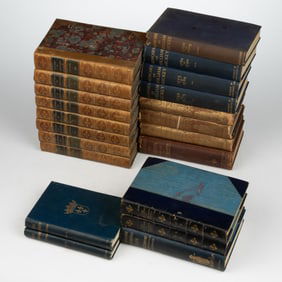 ANTIQUARIAN BRITISH HISTORICAL VOLUMES, LOT OF 21