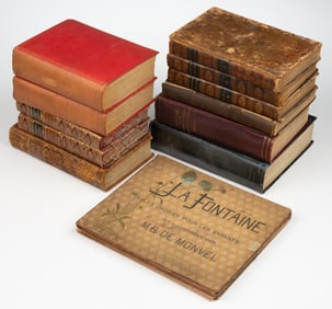 ASSORTED ANTIQUARIAN AMERICAN HISTORICAL AND OTHER VOLUMES, LOT OF 13