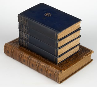 ANTIQUARIAN NAPOLEON HISTORICAL VOLUMES, LOT OF FIVE