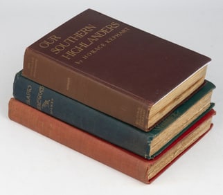 ANTIQUARIAN SOUTHERN APPALACHIAN HISTORICAL VOLUMES, LOT OF THREE