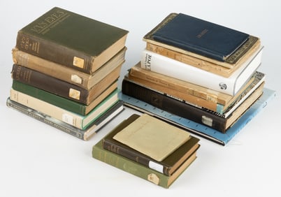 ANTIQUARIAN LITERARY AND OTHER VOLUMES, LOT OF 18