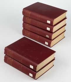 ANTIQUARIAN AMERICAN BIOGRAPHY SIX-VOLUME SET