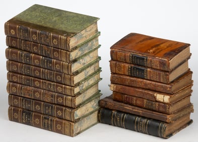 ANTIQUARIAN FINE BINDINGS AND OTHER VOLUMES, LOT OF 15