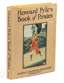 HOWARD PYLE PIRATES ILLUSTRATED VOLUME WITH ORIGINAL BOX