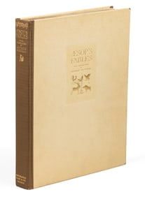 ARTHUR RACKHAM ILLUSTRATED AND SIGNED VOLUME WITH ORIGINAL BOX