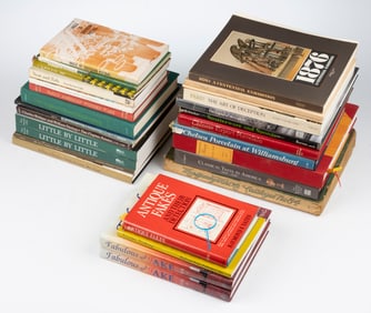 ASSORTED DECORATIVE ARTS REFERENCE VOLUMES, LOT OF 28