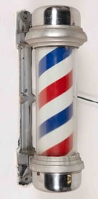 WILLIAM MARVY MODEL 55 ELECTRIC LIGHTED BARBER POLE