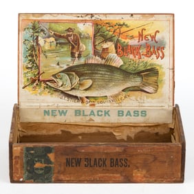 RARE LOUISVILLE, KENTUCKY WOODEN CIGAR BOX