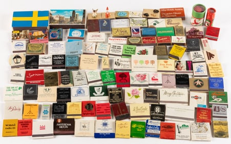 ASSORTED VINTAGE MATCHBOOKS / MATCHCOVERS, UNCOUNTED LOT
