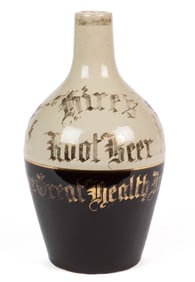 HIRES ROOT BEER "THE GREAT HEALTH DRINK" STONEWARE ADVERTISING JUG