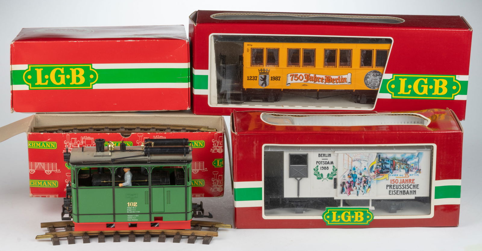 GERMAN L. G. B. LEHMANN NO. 2050 SWITCHER G-SCALE MODEL RAILROAD STEAM LOCOMOTIVE / TRAIN,  RAIL (1 of 1)