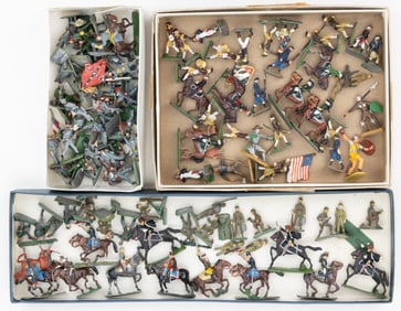ASSORTED TOY SOLDIERS / FIGURES, UNCOUNTED LOT