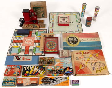 ASSORTED BOARD / CARD / OTHER GAMES AND TOYS, UNCOUNTED LOT