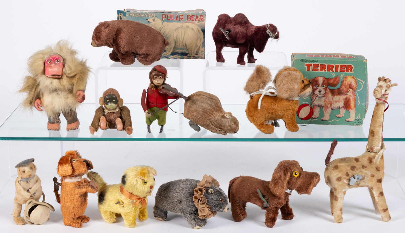 ASSORTED VINTAGE WIND-UP TOYS, LOT OF 13 (1 of 2)