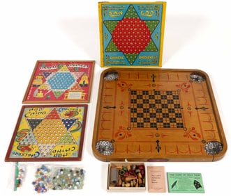 ASSORTED VINTAGE GAMEBOARDS, LOT OF FOUR