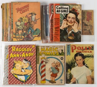 ASSORTED EARLY GOLDEN AGE COMIC BOOKS, LOT OF 26