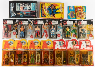 VINTAGE, MOSTLY 1980'S, TOYS / GAMES AND ACTION FIGURES, LOT OF 16