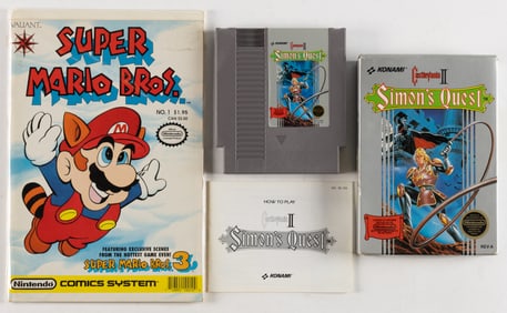 VINTAGE / 1990'S NINTENDO COLLECTIBLES, LOT OF TWO