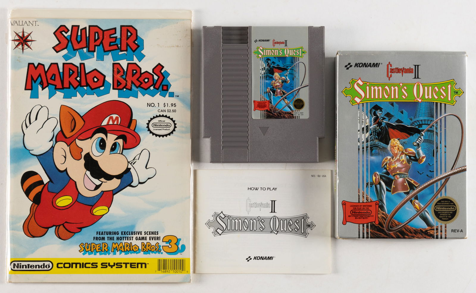 VINTAGE / 1990'S NINTENDO COLLECTIBLES, LOT OF TWO (1 of 1)