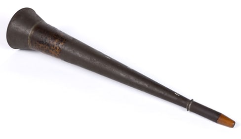 AMERICAN, POSSIBLY PENNSYLVANIA, TIN / SHEET-IRON FIRE / STAGECOACH HORN