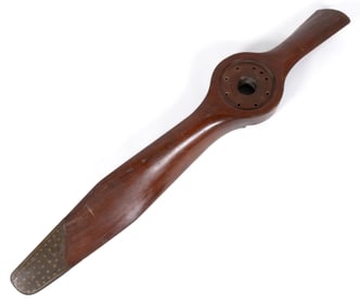 LAMINATED WOOD AIRPLANE PROPELLER
