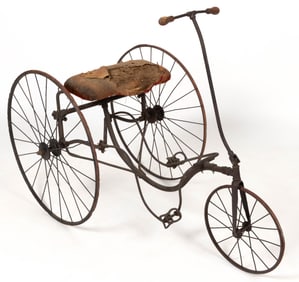 AMERICAN IRON-FRAMED ADULT TRICYCLE