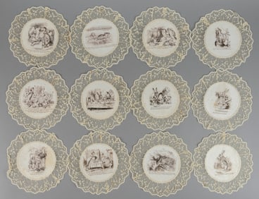 AFTER SIR JOHN TENNIEL (BRITISH, 1820-1914) "ALICE'S ADVENTURES IN WONDERLAND" INK DRAWINGS ON