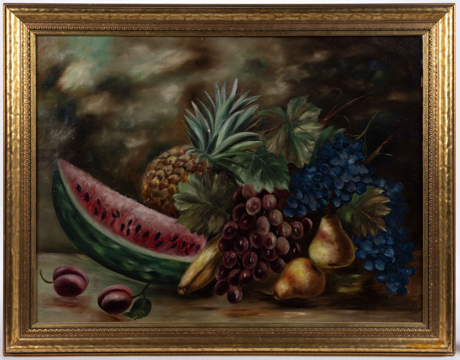 AMERICAN SCHOOL (19TH CENTURY) STILL-LIFE PAINTING (1 of 5)
