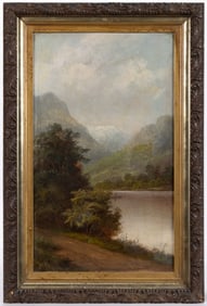 AMERICAN SCHOOL (19TH CENTURY) LANDSCAPE PAINTING