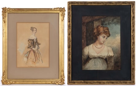 MARY ANN MUSGRAVE (SCOTTISH, 19TH CENTURY) PORTRAIT OF A LADY