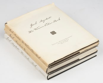 JACOB ANGSTADT, LEWISBURG, PENNSYLVANIA WEAVER REFERENCE VOLUMES, LOT OF THREE