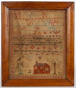 AMERICAN PICTORIAL NEEDLEWORK SAMPLER