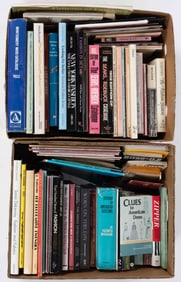 ASSORTED FASHION REFERENCE VOLUMES, UNCOUNTED LOT IN TWO BOXES
