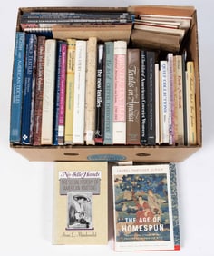 ASSORTED TEXTILES REFERENCE VOLUMES, LOT OF 42